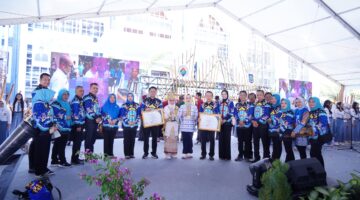 Kembali Membanggakan Kabupaten Pringsewu Peroleh 2 Penghargaan Nasional Pada GTTGN XXV di NTB