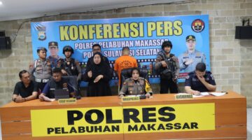 Dipicu Motif Cemburu, Polres Pelabuhan Makassar Amankan Pelaku Penganiayaan Berujung Maut