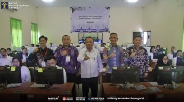 CAT Pengangkatan Calon Notaris, Kakanwil Kumham Kalteng Tekankan Pentingnya Integritas dan Profesionalisme