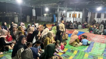 “Menyala Abangku”. Pasangan Calon Bupati Dan Wakil Bupati Galus, Nomor Urut 01 Gaesss Disambut Meriah Masyarakat Tujung.