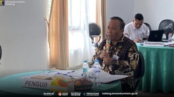 Beri Manfaat Nyata Bagi Masyarakat, Kakanwil Kemenkumham Kalteng Uji Peserta Seminar Proyek Perubahan PKN Tingkat II